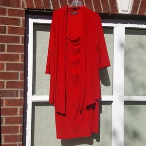 Red dress... perfect for the holidays!